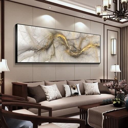 Larger Size Abstract Canvas Painitngs Modern Abstract Art Oil Painting Posters Prints Wall Art Canvas Pictures Living Room