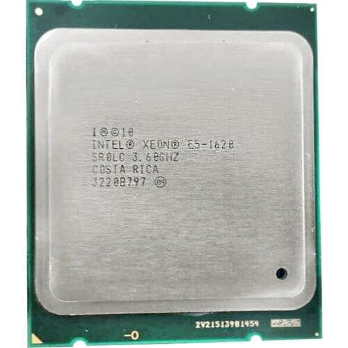 Intel Xeon Quad Core E5 1620 e5-1620 CPU LGA 2011 Processador Desktop processador