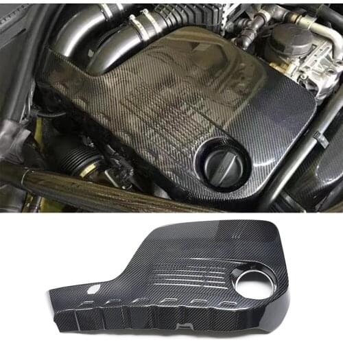For BMW F80 M3 F82 F83 M4 2014 - 2019 Carbon Fiber Car Engine Cover Bonnet Hood Inside Engine Cover Trim Hood Bonnet Protector