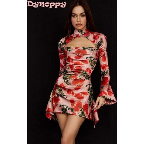 Dynoppy Floral Summer Dresses