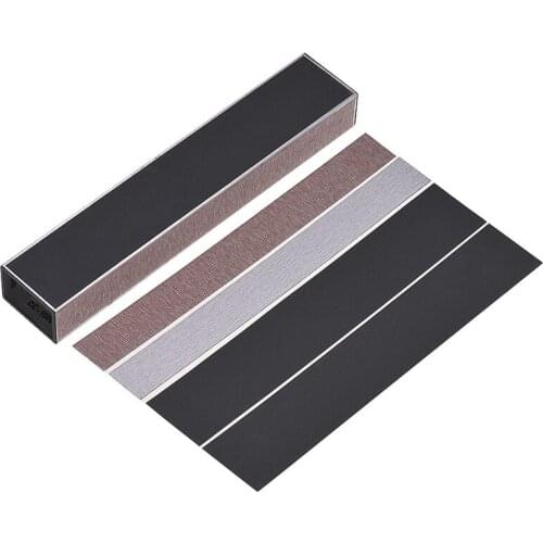 Guitar Fret Leveling Files Bass Guitar Leveler Fret Beam Luthier Supply Guitar Tool Kit with 4 Grit Papers 150mm