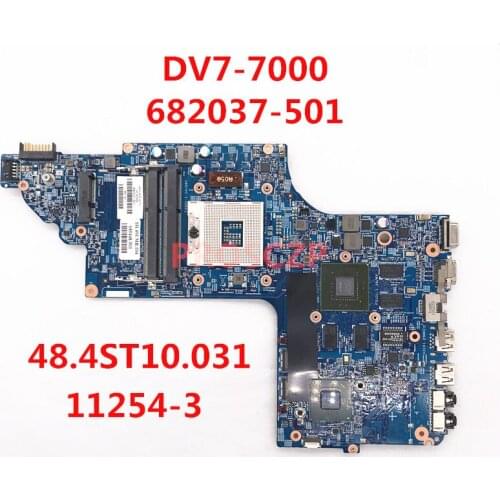 For HP DV7 DV7-7000 682037-501 682037-001 685448-501 48.4ST10.031 11254-3 Laptop motherboard HM77 GT630M DDR3 100% full Tested