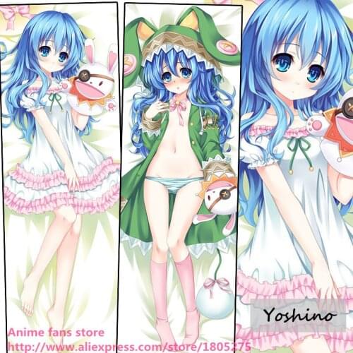 Cute Japanese Anime Pillowcase Date A Live Yoshino Loli Kawaii Pillow Case decorative Hugging Body Bedding
