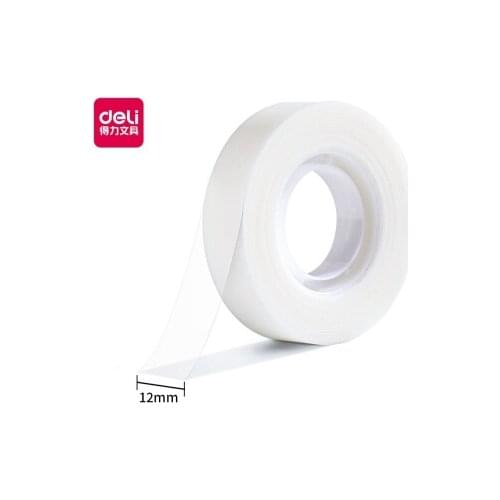 1PC Deli 30110 12mm 32M Adhesive Tape Stealth Transparent Invisible Writable Engineered For Repairing Photo