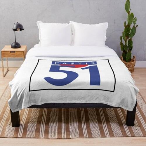 PASTIS 51 Decke Warme Gemütliche Brief Werfen Decke Druck auf Nachfrage Sherpa Decken für Sofa Dünne Bettdecke