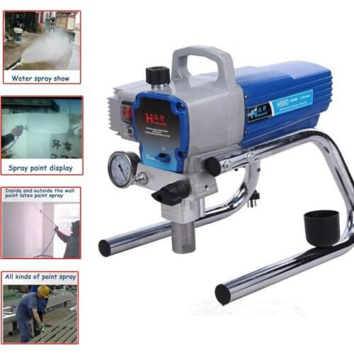 H680/H780 High Pressure Airless Spraying Machine Professional Airless Spray Gun Airless Paint Sprayer Wall spray Paint sprayer