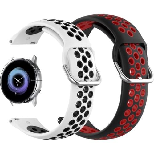 20 22mm Strap for Samsung Galaxy watch 3 Active 2 40mm 44mm Bracelet Band For Huawei Watch GT 2E 2 Honor Magic 2 42 46mm Correa