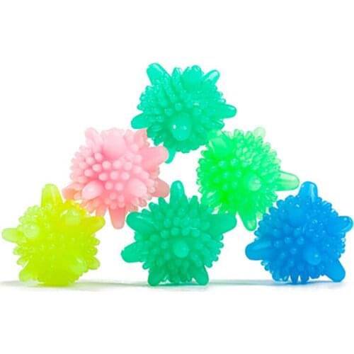 Laundry Ball Colorful Starfish Washing Machine Solid Ball Household Cleaning Softener Starfish Shape Solid Cleaning Balls