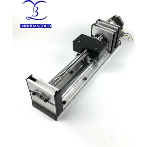 Heavy Load X Y Z Axis Sliding Table Cross Slide SFU1605 Ballscrew Linear Stage Motion Actuator 100 - 1000MM