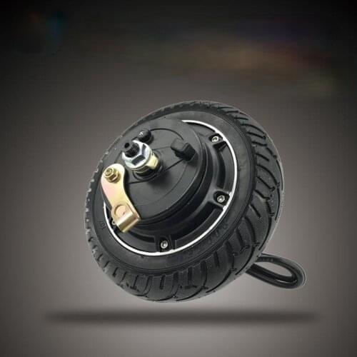 8 Inch Electric Scooter Modified Accessories Brushless Motor Hub Electric Motor Hub Brake / Disc Brake 350W Motor and Controller