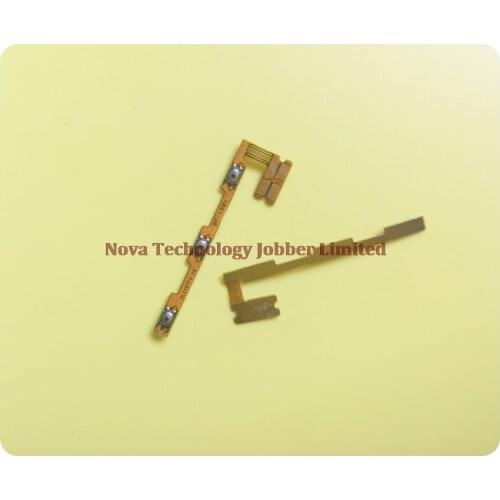 Wyieno 10Pcs/Lot Y7 2017 Power Button Ribbon For Huawei Y7 Prime 2017 TRT-LX1 LX2 LX3 Switch on/off Flex Cable Repair Parts