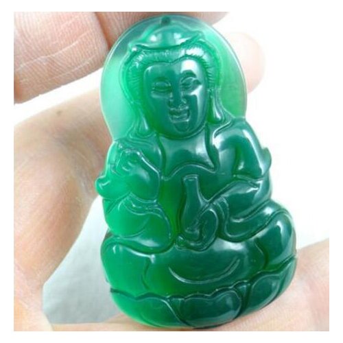 Natural stone Turquoises Quartz Crystal Marine chalcedony stone hand-carved Guanyin pendant for diy Jewelry making necklace 3PCS