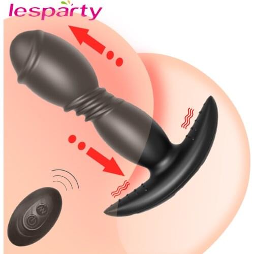 Anal Vibrator Prostate Masturbators Vibrations Erotic Massager for men Anal Butt Plug Dildos Remote Control Sex Toys for Adults