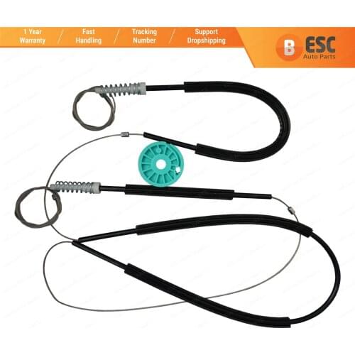 ESC EWR5164 Window Regulator Set Repair Rear Left Door 4 L0839461 for Audi Q7 2007-2014