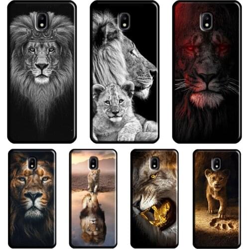 Cool King Lion Case For Samsung Galaxy J5 2017 A3 A5 J1 J3 J7 2016 J4 J6 A6 A8 Plus A7 A9 J8 2018 Coque