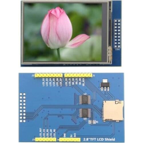 2.8 inch 20PIN 65K TFT LCD Color Screen with Adapter Board ILI9341 HX8347 IC for UNO Mega2560 320*240 8Bit Parallel Interface
