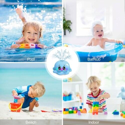 Baby Bathing Toy Kids Cute Crab Water Spray Sprinkler Bathroom Sprinkling Shower Swimming Water Toys Kids Gift