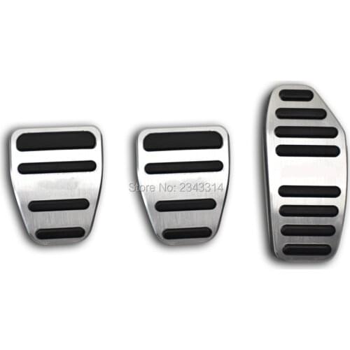 For Nissan X-Trail T32 Qashqai J11 2015-2020 Alloy MT Accelerator Pedal Clutch Gas Fuel Pad Brake Pedal Protectors Car Accessory