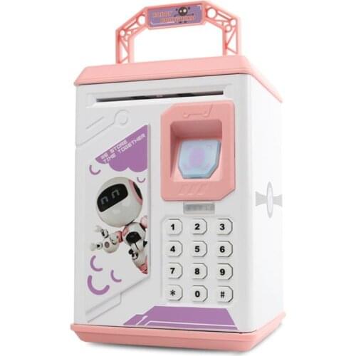 Mini ATM Electronic Coin Bank,Smart Electronic Piggy Bank, Safe with Password P31B