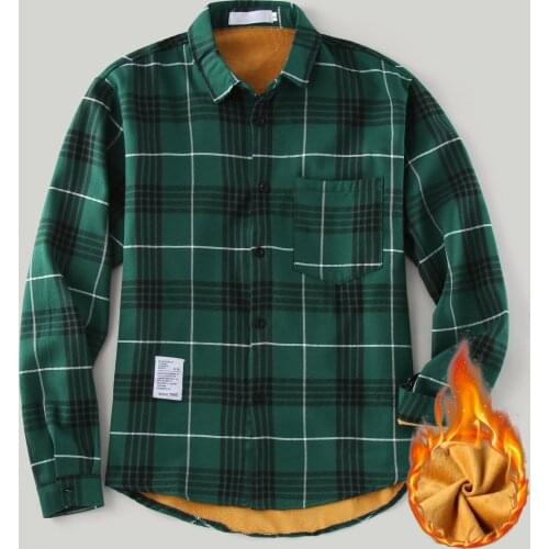 JAYCOSIN Mens Fleece Shirts