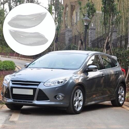Car Headlight Cover Headlight Glass Transparent Water Dustproof Protective Shell For Ford Focus 12-13 Auto Exterior Accessories