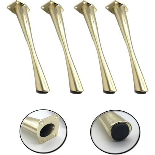 Zinc Alloy Furniture Legs,Tilting Furniture Legs Metal Cabinet Legs Sofa Legs Coffee Table Legs Bathroom Cabinet Legs Pack Of 4