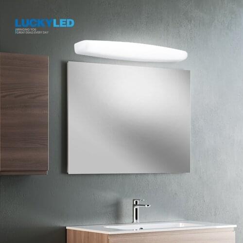 LUCKYLED Modern Wall Lamp Bathroom Light Fixtures 12W 59cm AC 90-260V Waterproof Led Wall Light Indoor Sconce Vanity Light