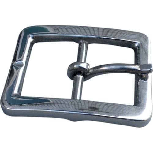 Stainless Steel Pin Buckle Hand Polished Inside Width 40mm
