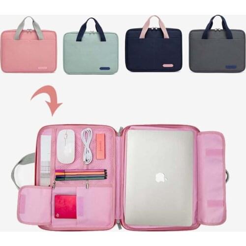 Women Laptop Briefcase Computer Bag Business Document Organizer Ipad Tote Ladies Handbag Messenger Document Bag
