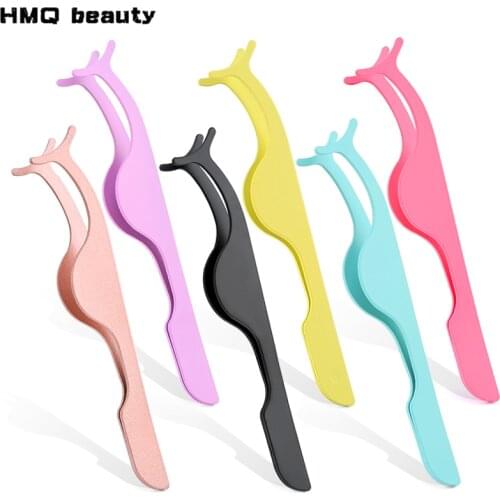 1Pc Professional Eyelash Curler Stainless Steel Tweezers Eyelash Cosmetic Makeup Eyelash Curling Eyelashes Tool Lash Accessories