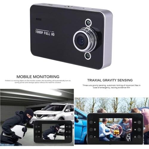 2.4 inch Automobile Recorder 1080P HD CAR DVR 140°wide angle Vehicle Dashboard Video Camera Recorder Dash Cam Loop recording