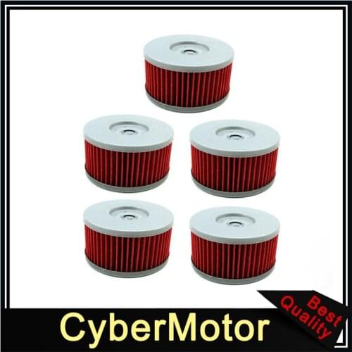 5x Oil Filter For Suzuki Beta Motor 4.0 VL125LC DRZ GZ TU GN 250 EURO Honathan 350