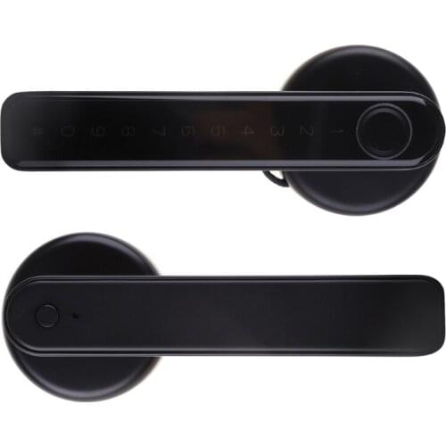 50 Fingerprints and Touch Screen Smart Keyless Door Lock for Wooden Doors