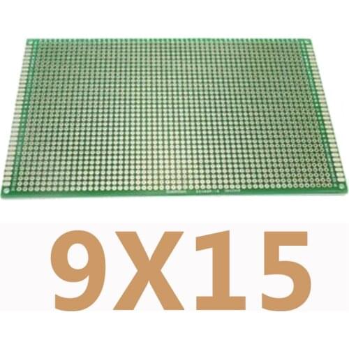 9*15cm Double Side Copper Prototype PCB Diy Universal Printed Circuit Board Protoboard For Arduino Experimental Plate