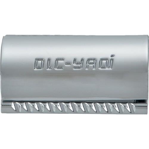 Yaqi Logo Chrome Color Scalloped Bar Double Edge Safety Razor Head