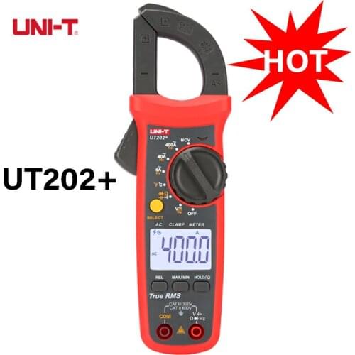 UNI-T UT202+ 400-600A digital clamp meter High precision intelligent anti burning true RMS