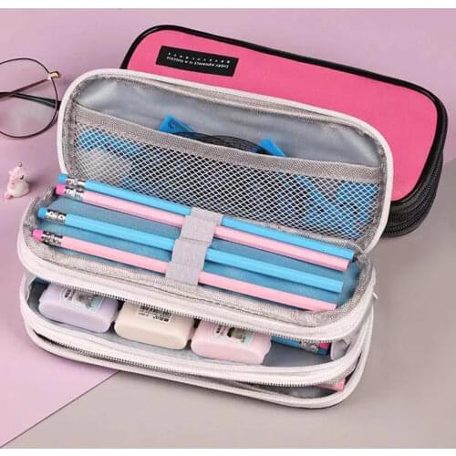 DELVTCH Zippered Pencil Cases