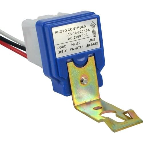 Electrical Automatic Power Switch Street Light Switch 12V/24V/36V/48V/110V/220V Photography Control Photoswitch Sensor Switch