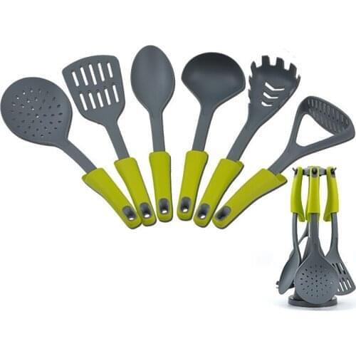 Sticky Pan Kitchenware Silicone Kitchenware Heat-resistant Cooking Spoon Spatula Kitchen Cooking Utensils Set