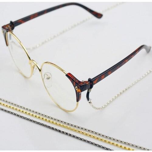 Unisex Metal Glasses Chain Women Sports Anti-Skid Sunglasses Chains Men Holder Ear Hook Eyewear Accessories Outdoor