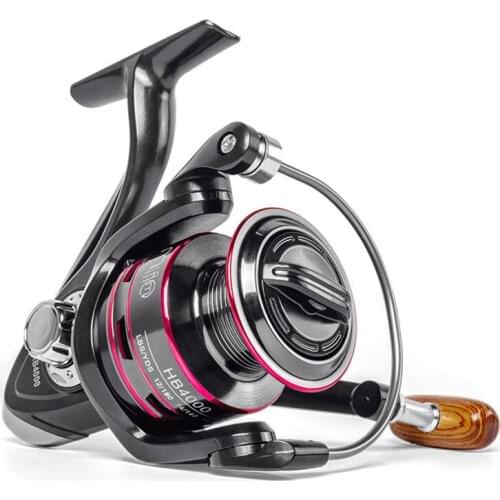 Metal Powerful Fishing Reels Ultra Smooth High Capacity Metal Spool For Saltwater Freshwater Fishing FK88