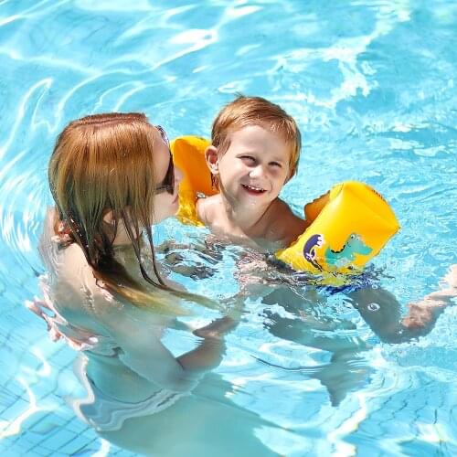 Air Inflatable Arm Swim Ring PVC Swimming-Ring Float Armbands Circle Pool Accessories Toys Kids Water Sleeve Circle