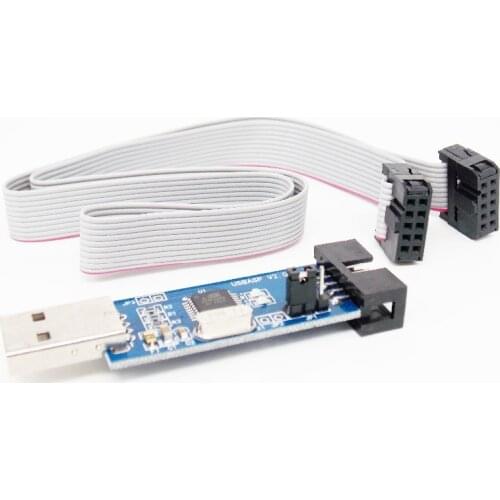 New USBASP USBISP AVR Programmer USB ISP USB ASP ATMEGA8 ATMEGA128 Support Win7 64K