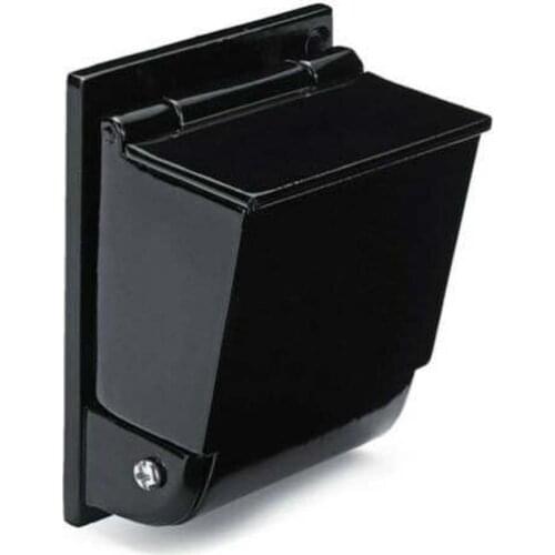 New Wall Mounted Aluminum Alloy Ashtray Cigarette Ashtray 95*70mm Holder Creative Personality Outdoor Smoking Public Places