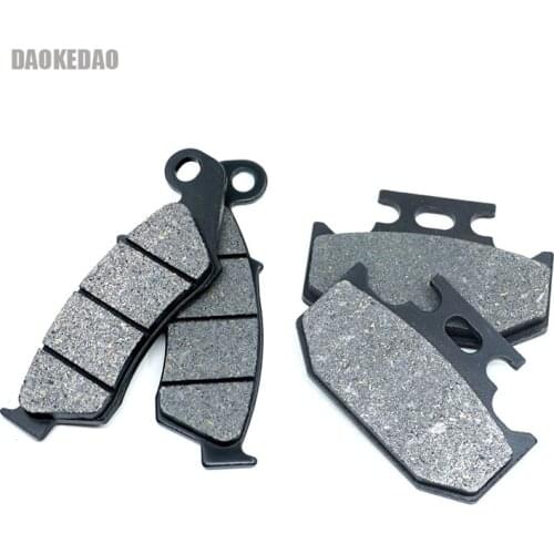 For Kawasaki KLX250 KLX250ES 1994-1997 KLX250R Acier 1993-1998 Front Rear Brake Pads Motorcycle KLX 250 Parts