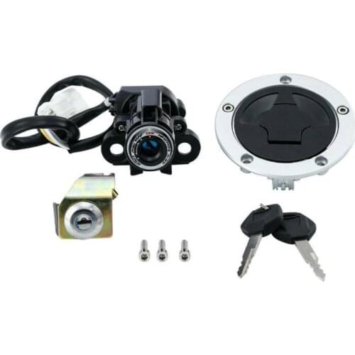 Motorcycle Ignition Switch Gas Fuel Cap Seat Lock Keys For Kawasaki Z1000 Z 1000 2010-2016
