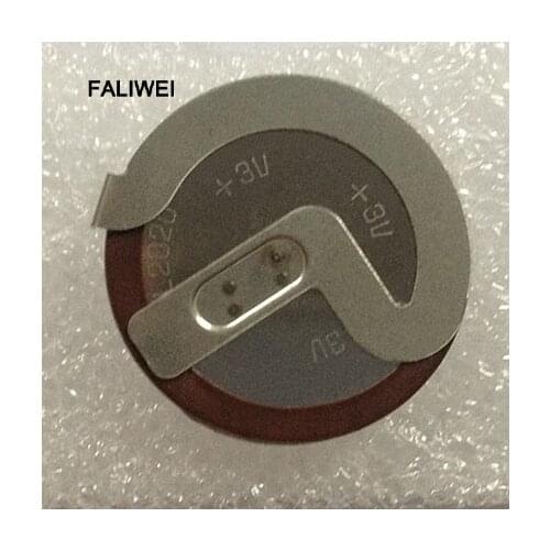 1PCS/LOT rechargeable battery VL2020 2020 lithium battery With Legs 90 degrees for BMW car key