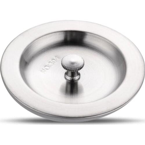 Stainless Steel 304 Kitchen Sink Drain Strainer Cover Washbasin Double Slot Plug Bathroom Drain Cover Sink Strainer and Stopper