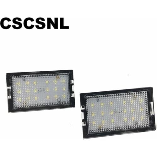 For Land Rover Discovery Series 3 / LR3 4 / LR4 Freelander 2 / LR2 Range Rover Sport Car LED license Number Plate Light Lamp CE