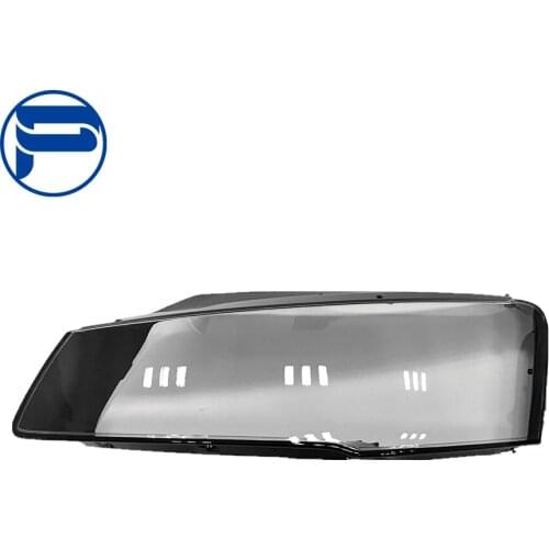 High quality manufacturer headlight glass lens cover for A8 led 2014-2017